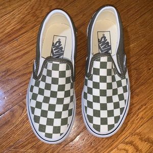 Checkered Slip-on Vans